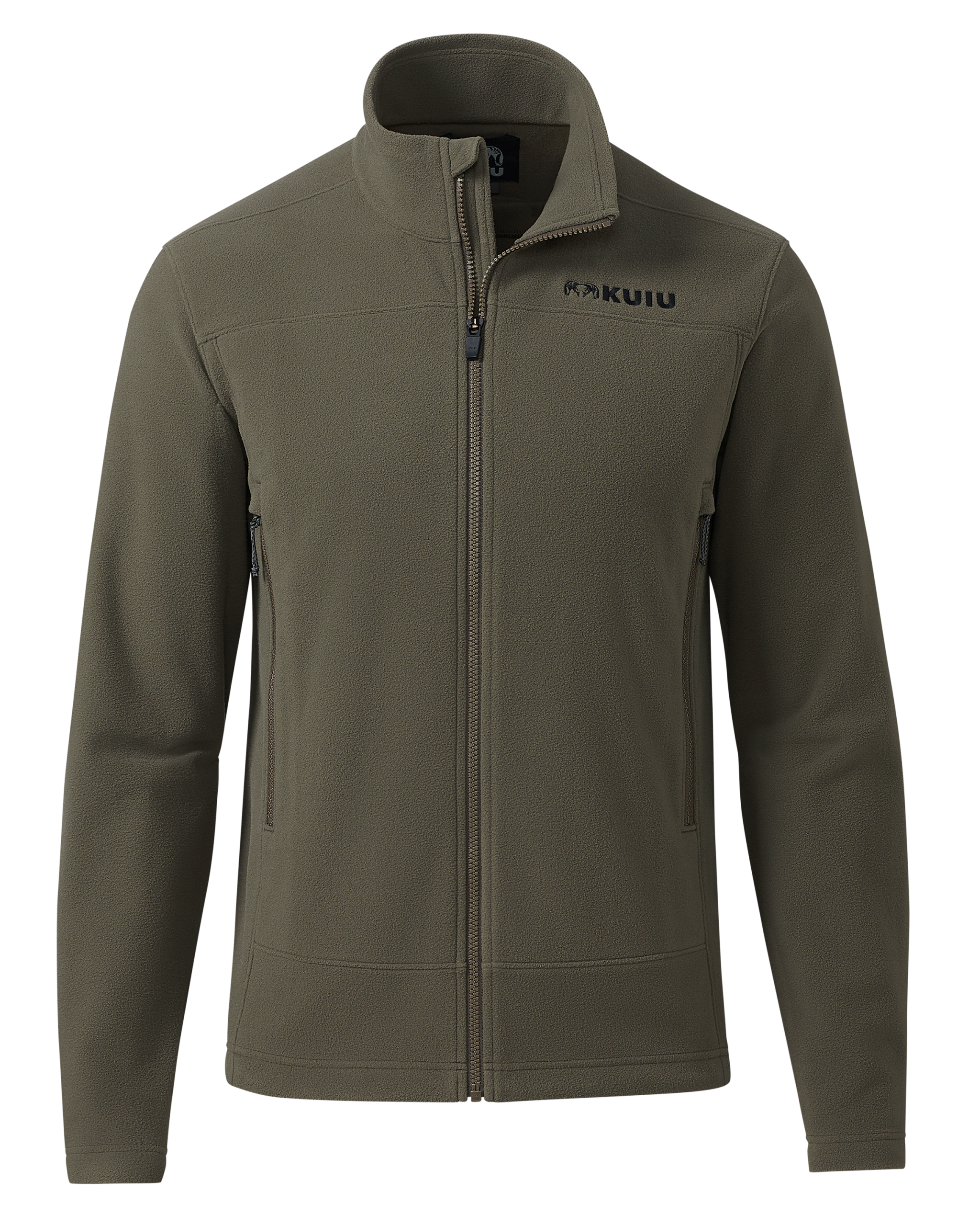 Border Fleece Full Zip | Ash