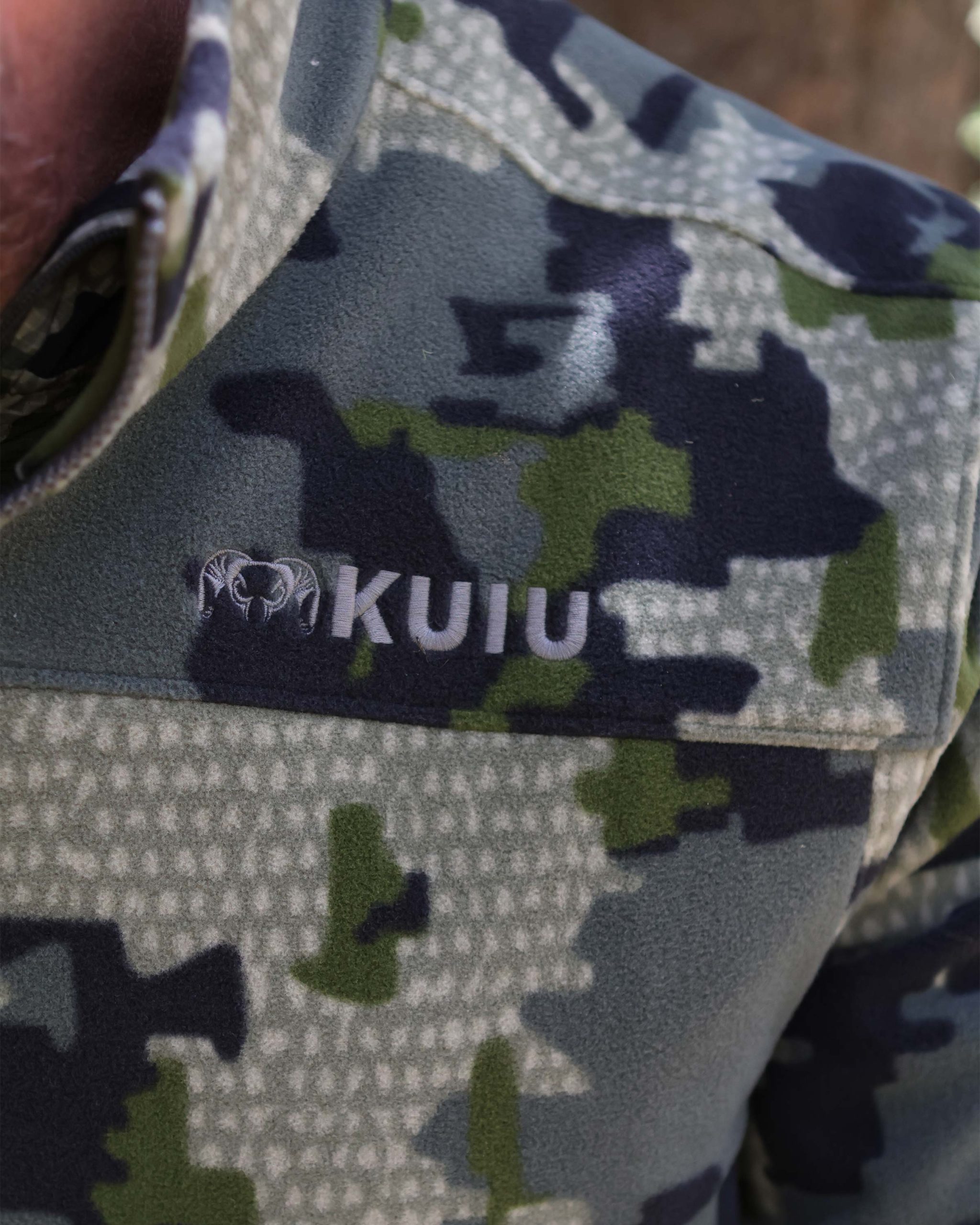 Border Fleece Full Zip | Ash - Image 6