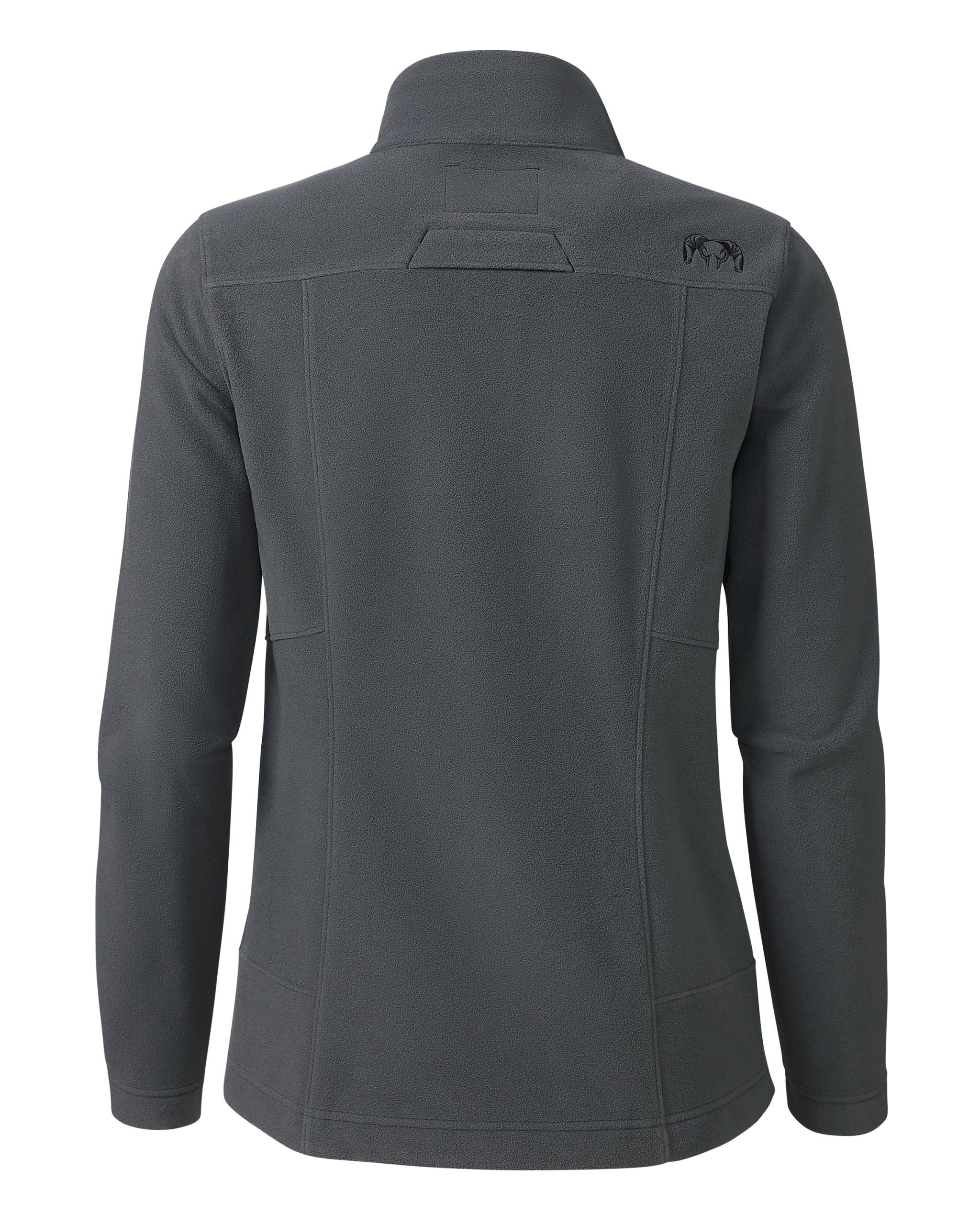 Women's Border Fleece Full Zip | Gunmetal - Image 2