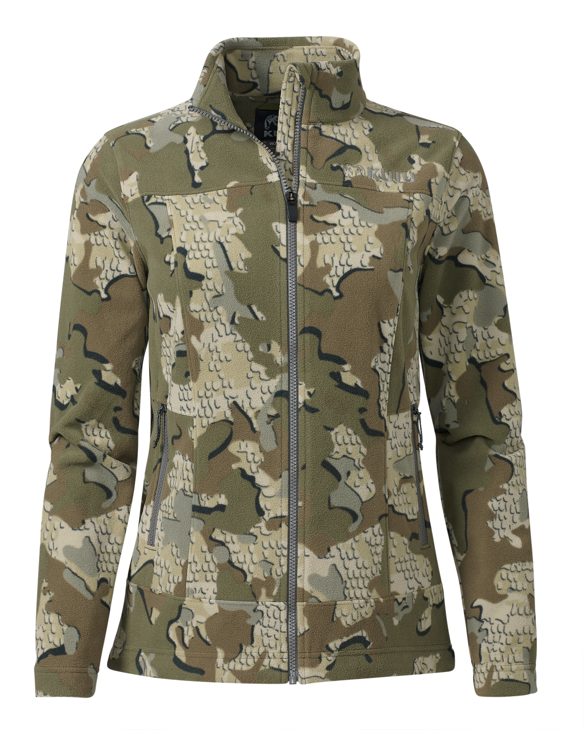 Women's Border Fleece Full Zip | Valo