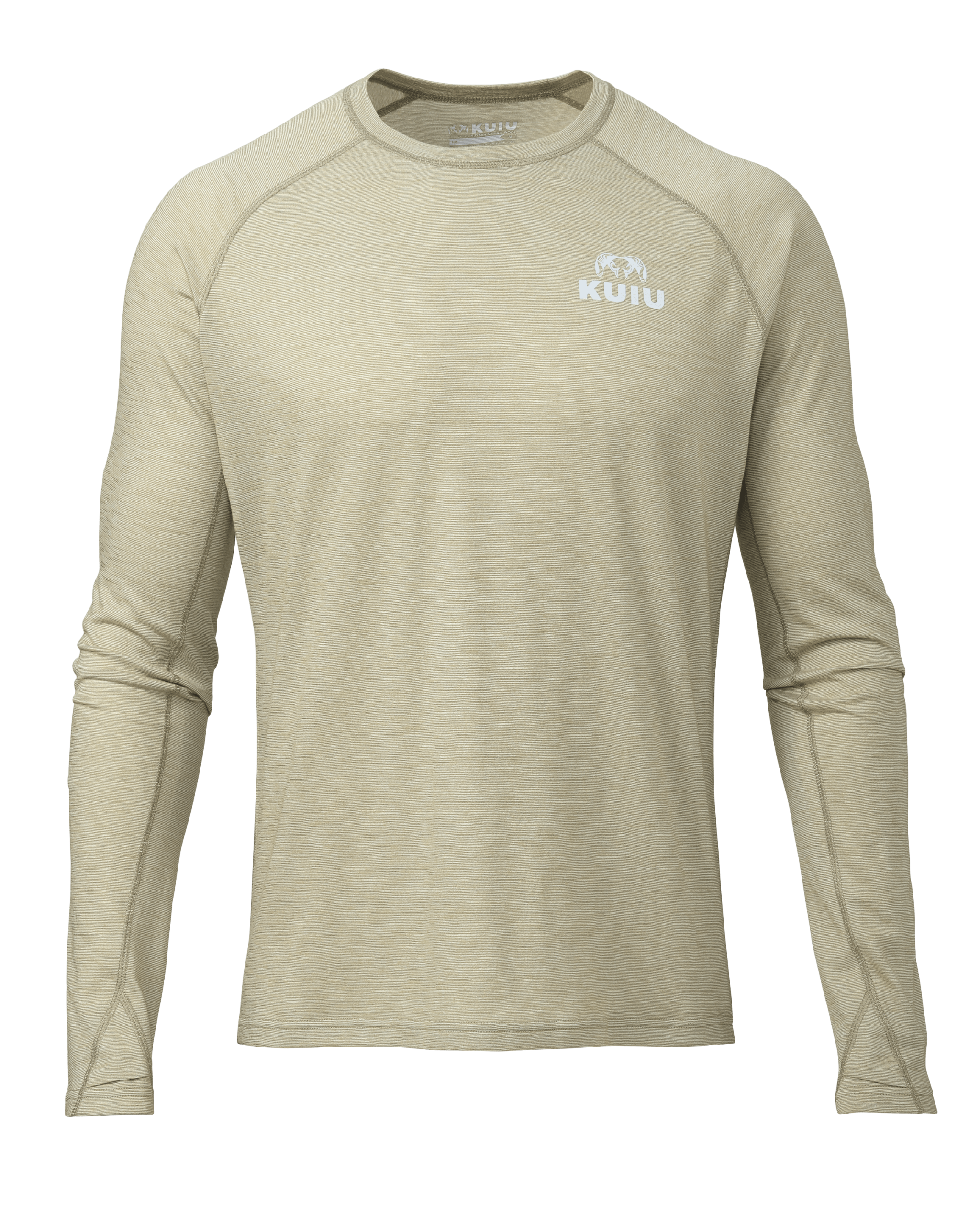 Active Merino 105 LS Crew-T | Bone