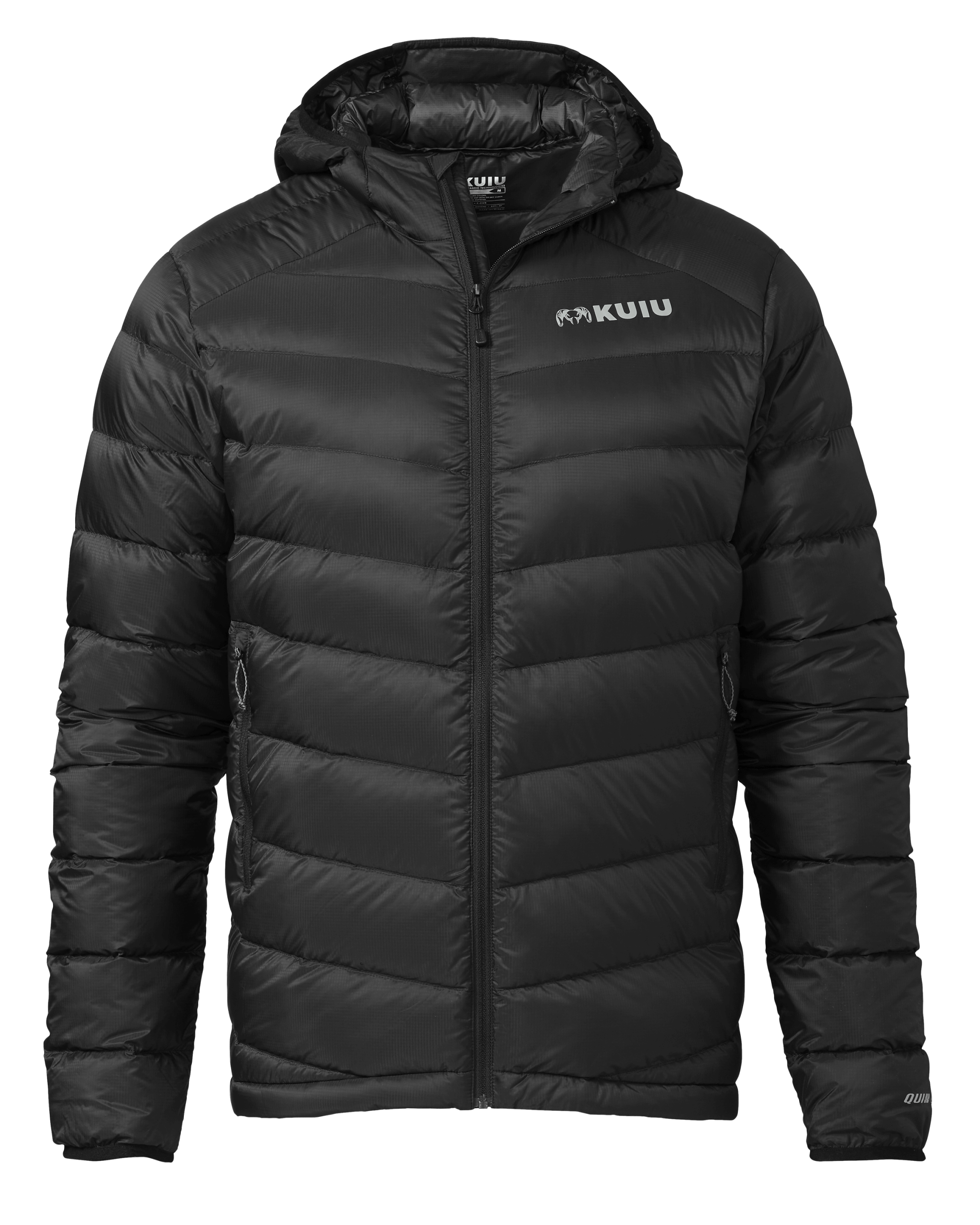 Super Down LT Hooded Jacket | Black