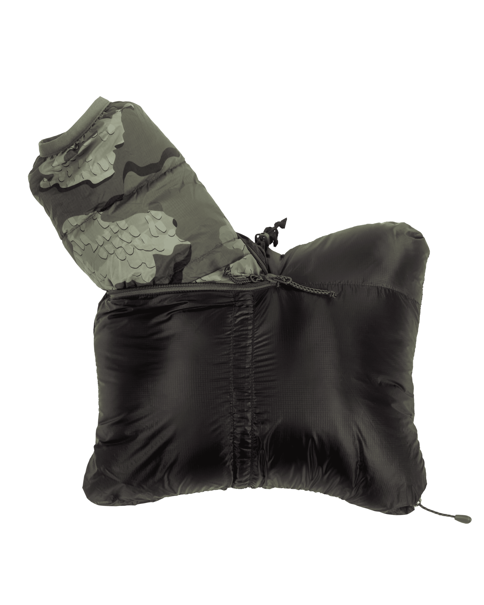 Super Down LT Hooded Jacket | Ash - Image 5