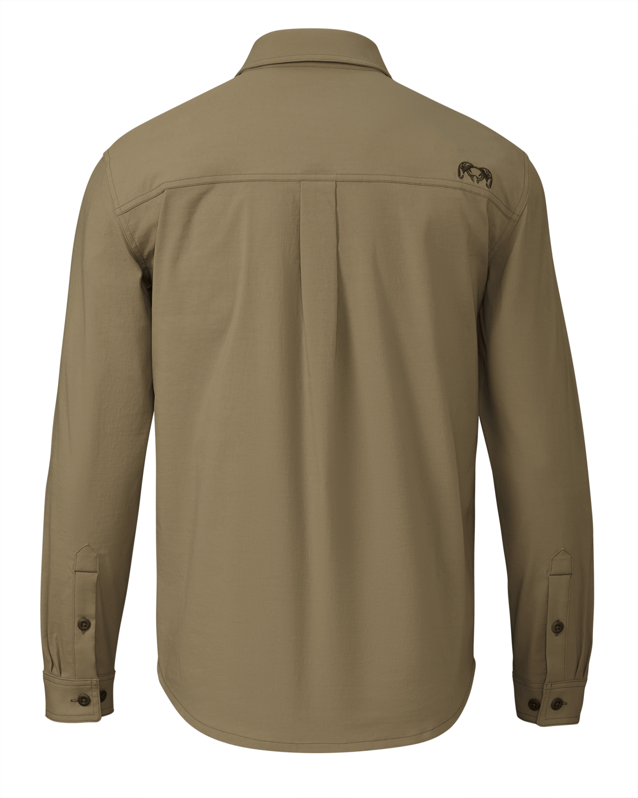 Motive LS Workgrade Shirt | Khaki - Image 2