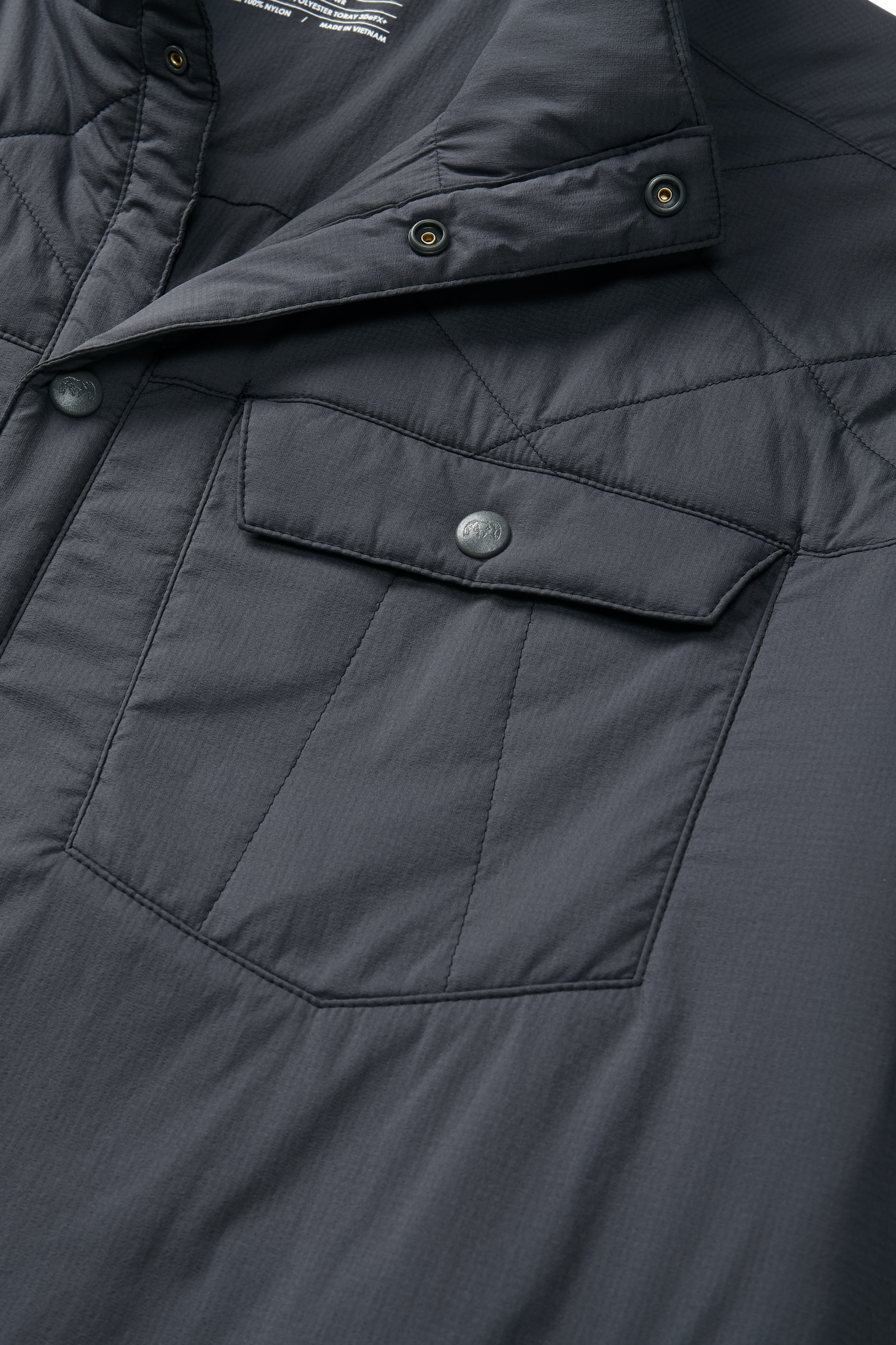 Base Camp Insulated Snap Shirt | Gunmetal - Image 3