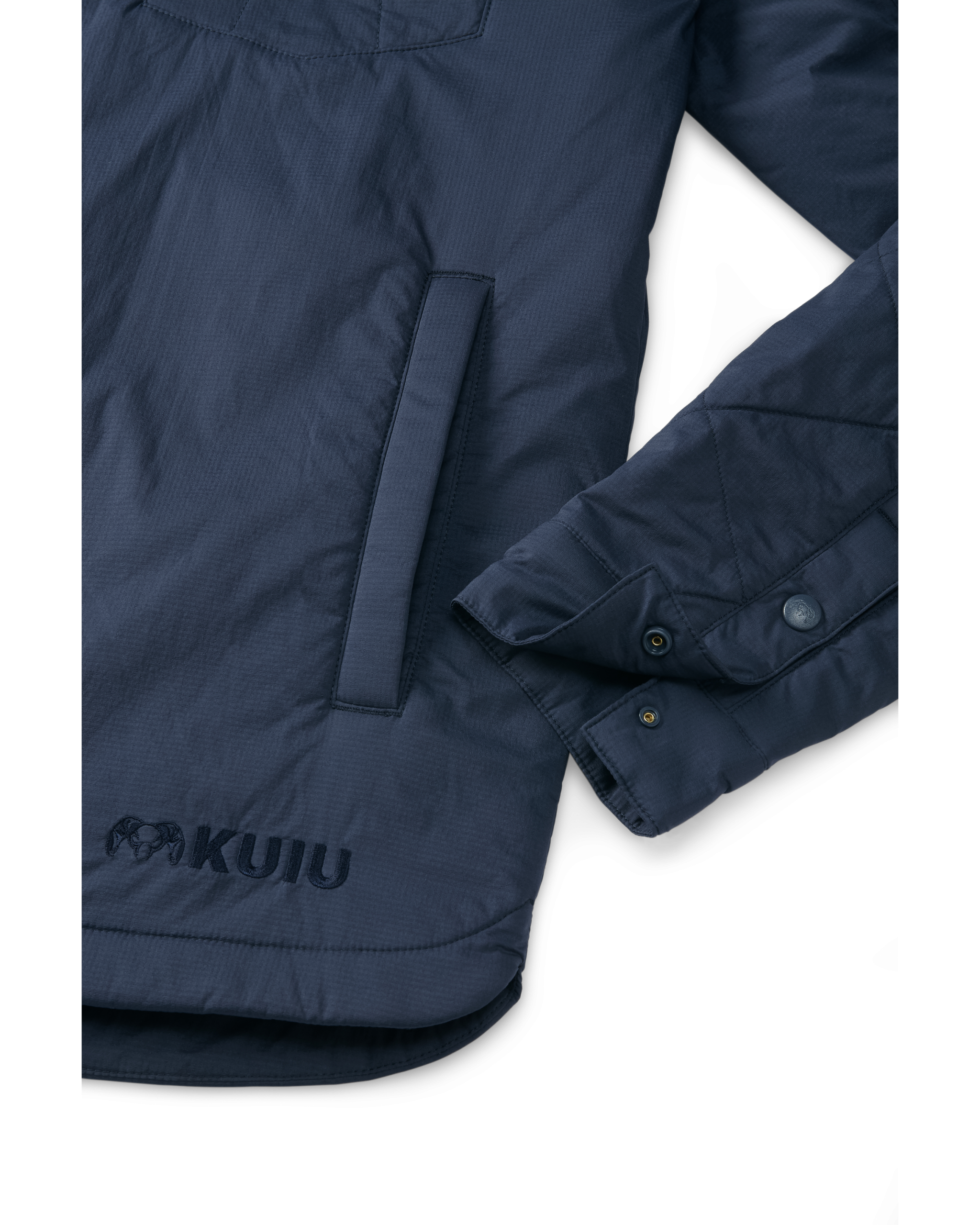 Base Camp Insulated Snap Shirt | Steel Blue - Image 2