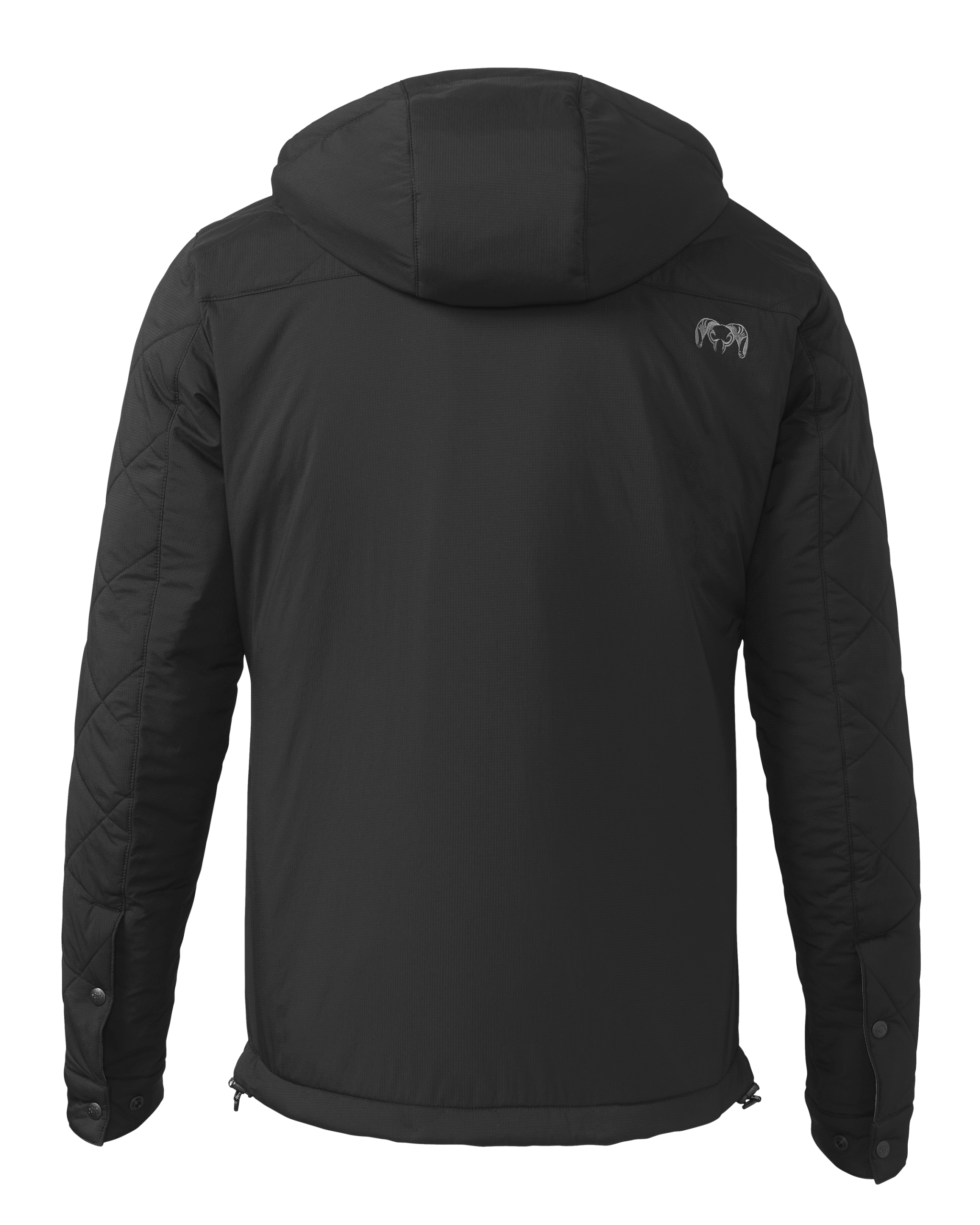 Granby Hooded Jacket | Black - Image 2