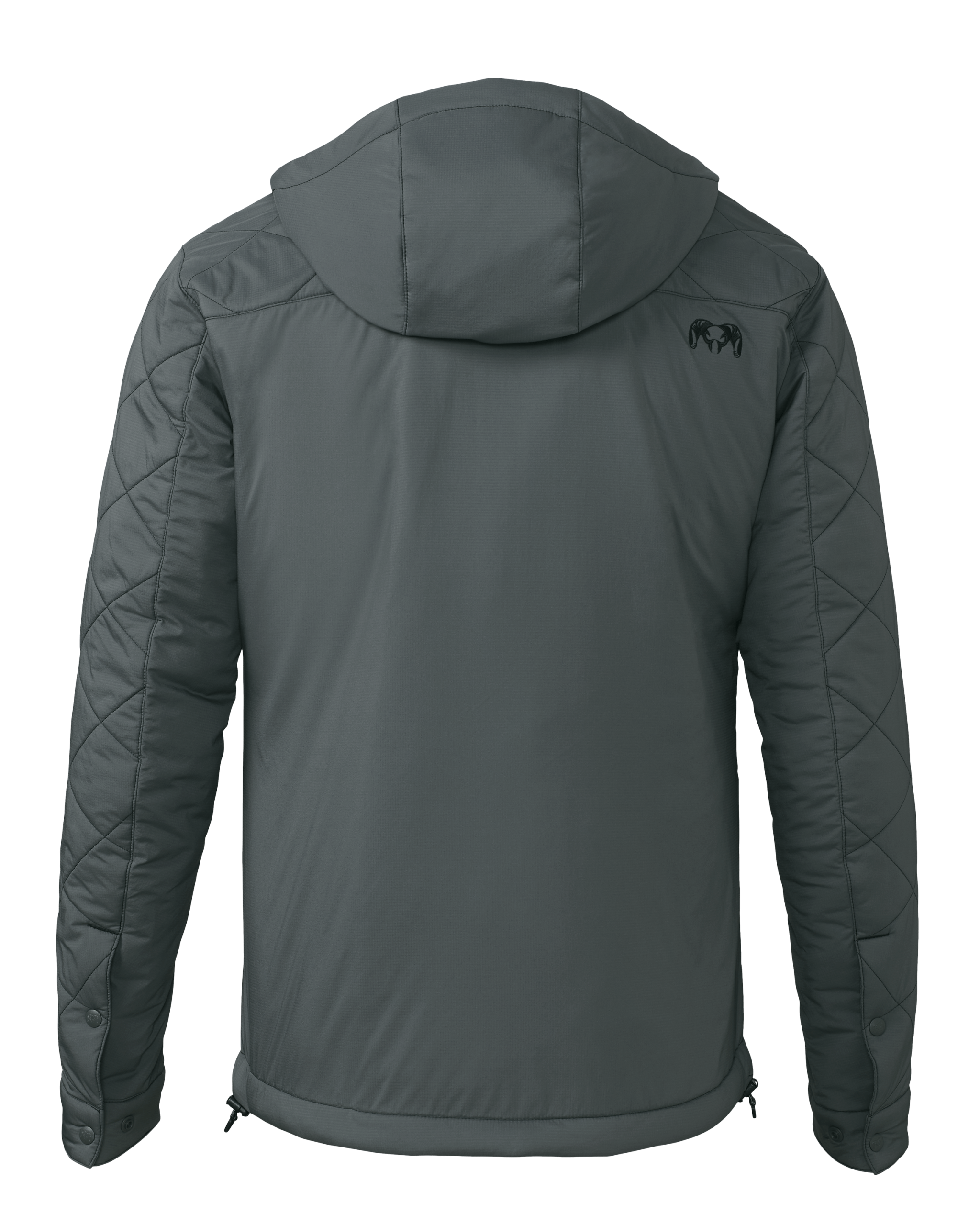 Granby Hooded Jacket | Gunmetal - Image 2