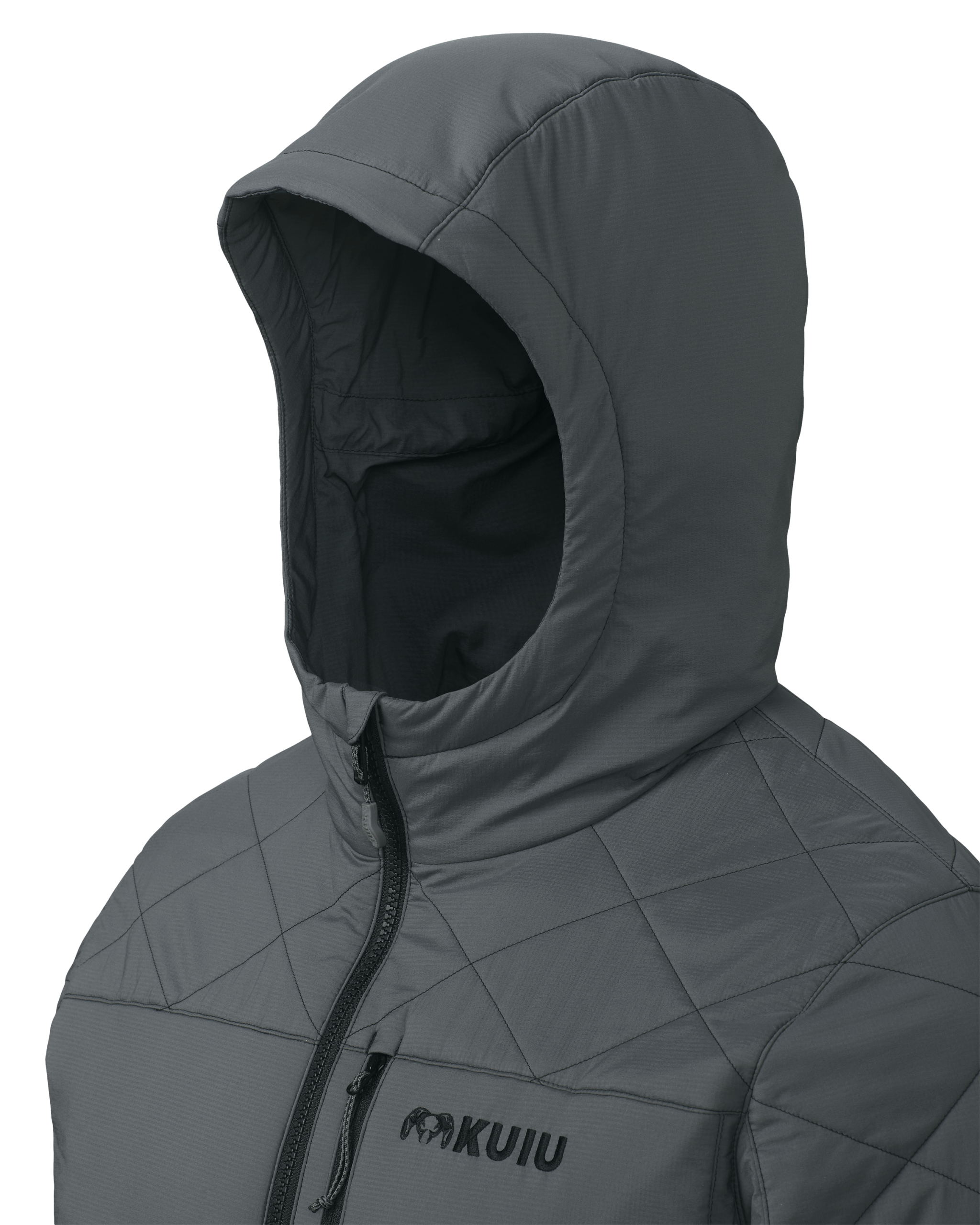 Granby Hooded Jacket | Gunmetal - Image 3