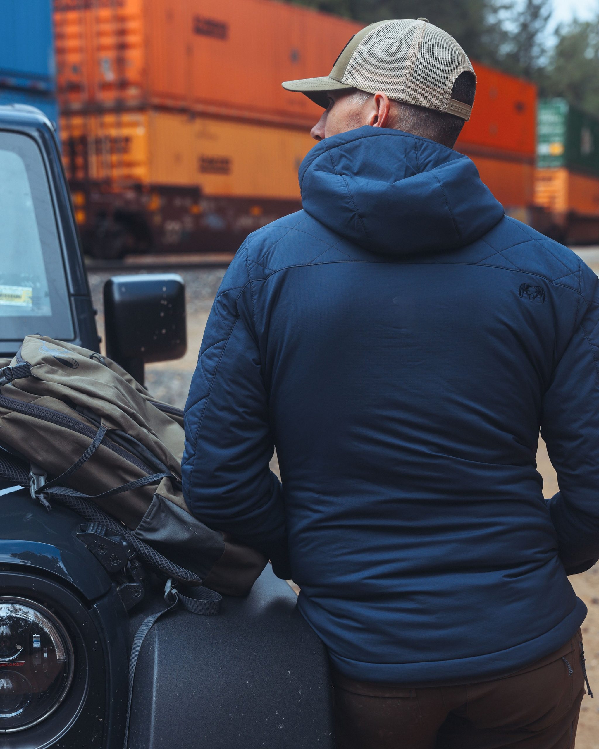 Granby Hooded Jacket | Black - Image 6