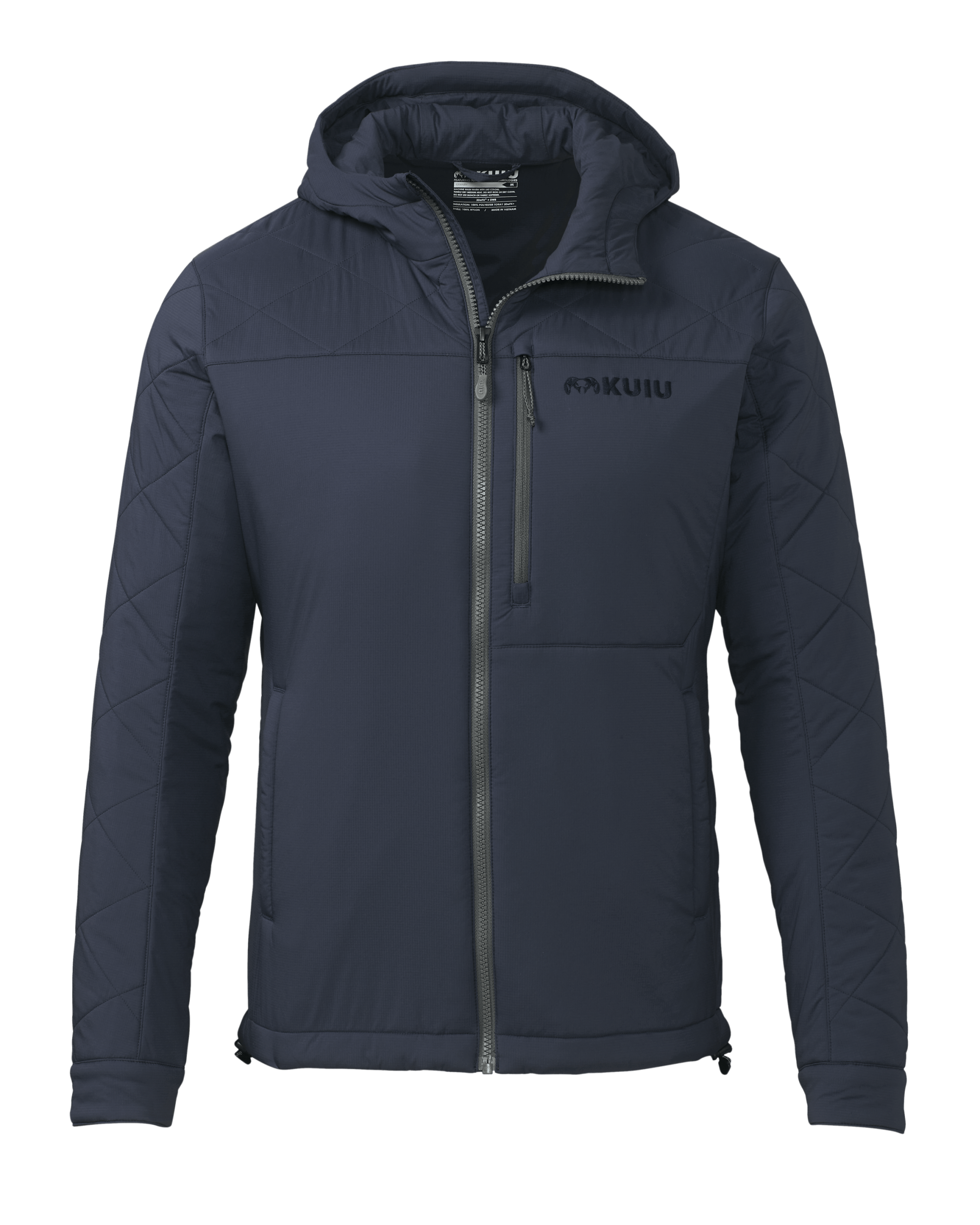 Granby Hooded Jacket | Steel Blue