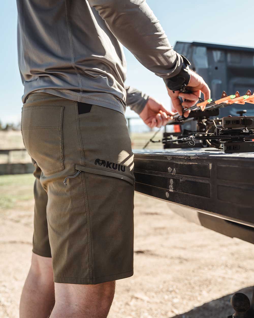 Switchback 12?? Short | Khaki - Image 7