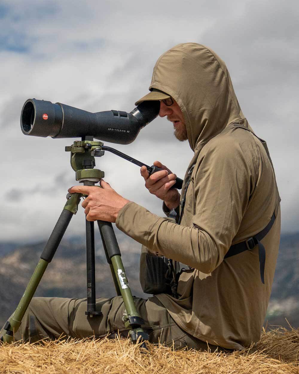 Gila LS Hoodie | Khaki - Image 2