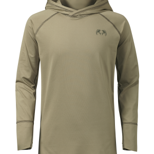 Youth Gila LS Hoodie | Khaki
