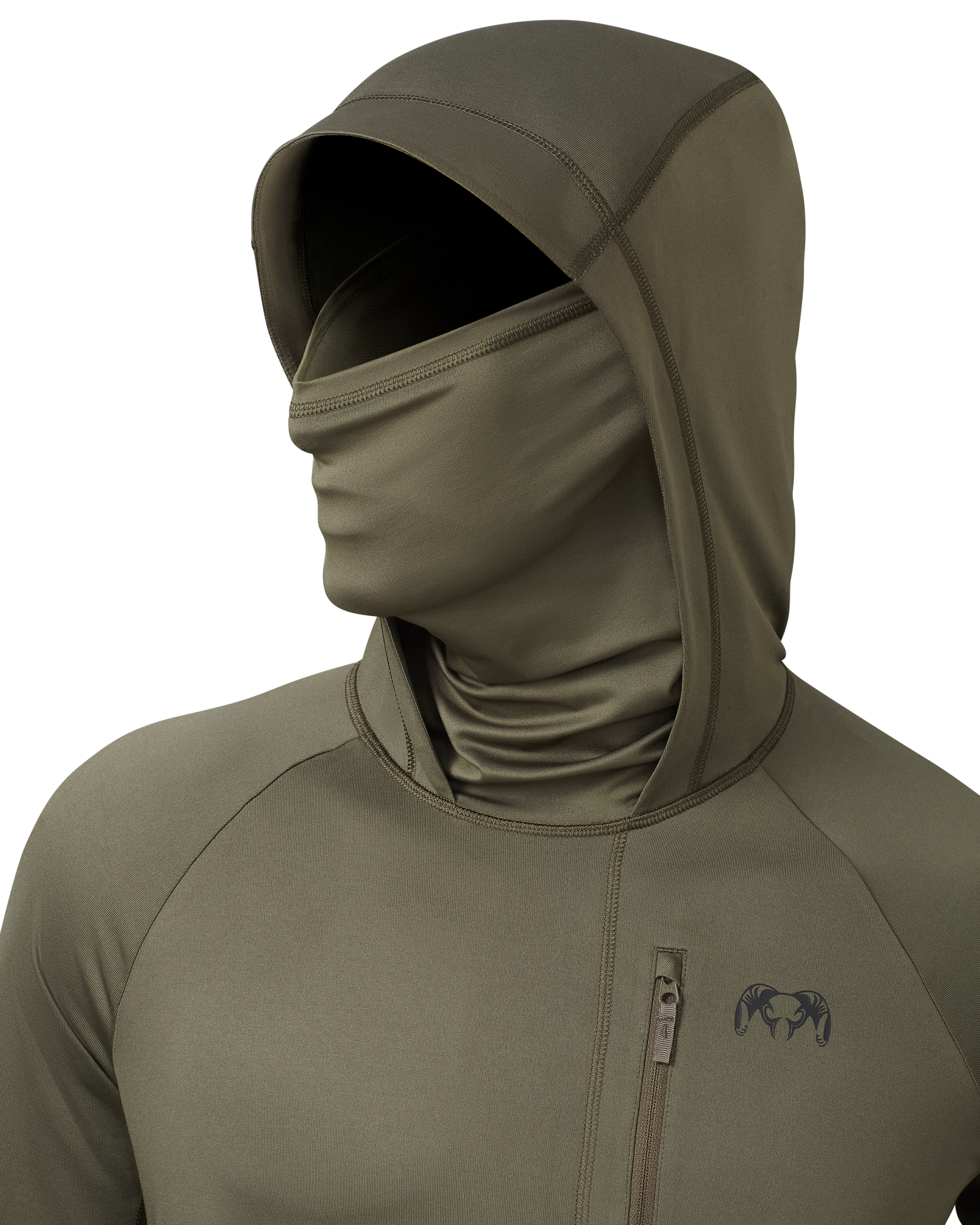 Gila PRO LS Hoodie | Ash - Image 3