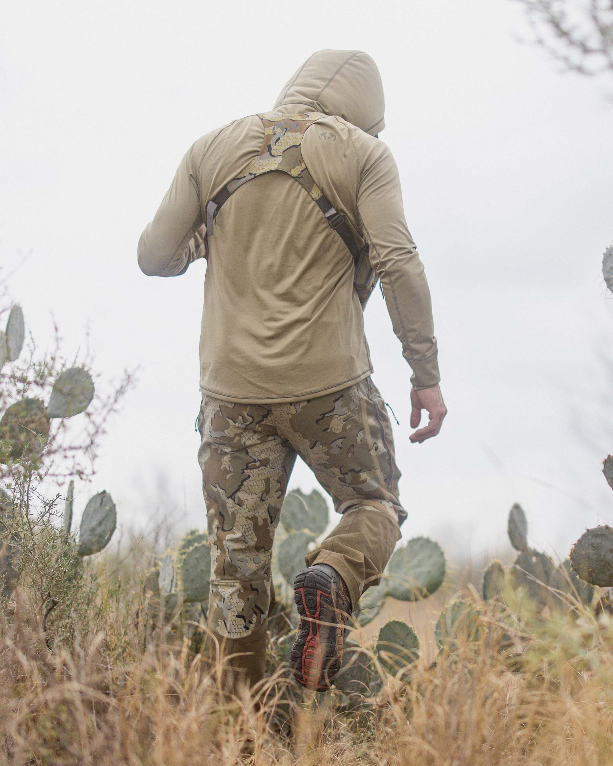 Gila PRO LS Hoodie | Stone - Image 6