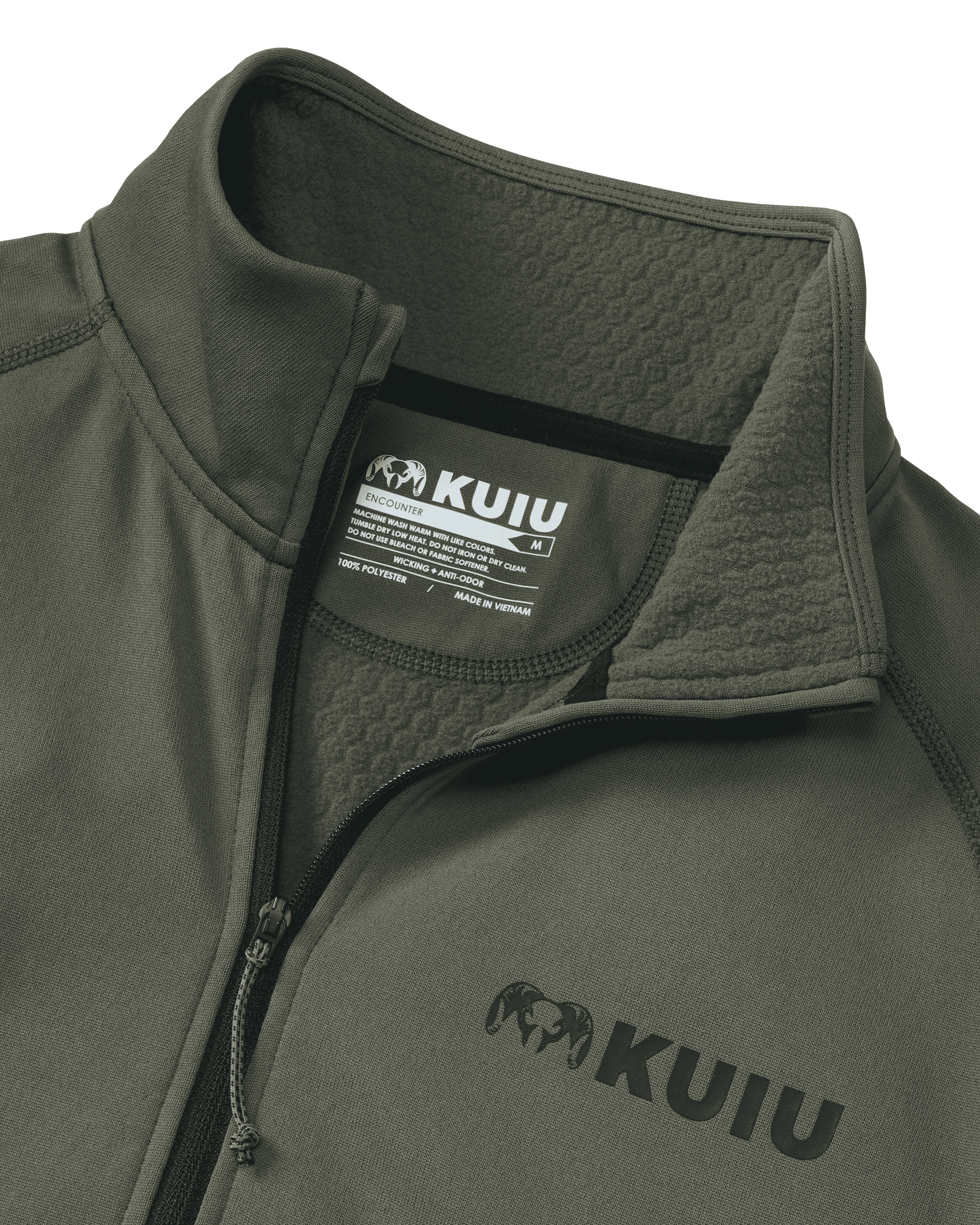 Encounter 200 Fleece Zip-T | Ash - Image 2